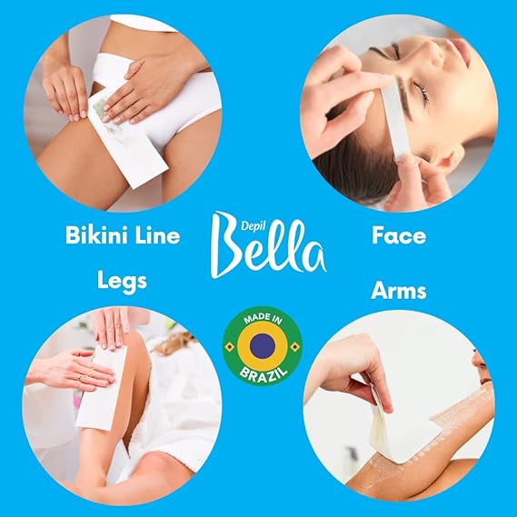 Depil Bella Lenço Falso Tecido Gran Style Pacote com 100