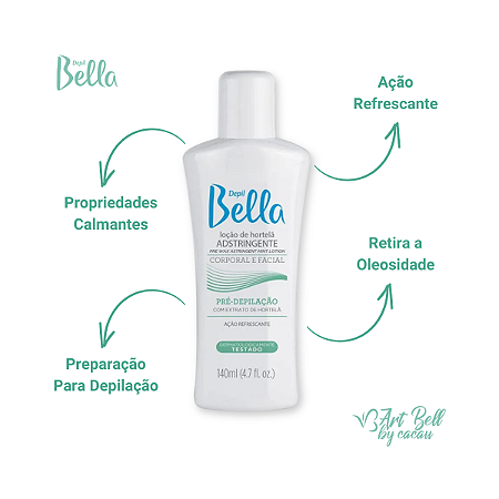 Depil Bella Loção Adstringente Pré-Depilação 140ml