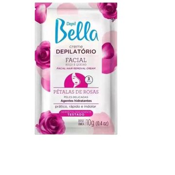 Depil Bella Creme Depilação Facial com Pétalas 10g