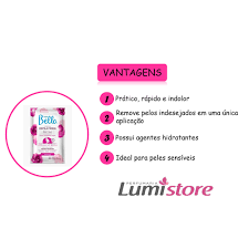 Depil Bella Creme Depilação Facial com Pétalas 10g