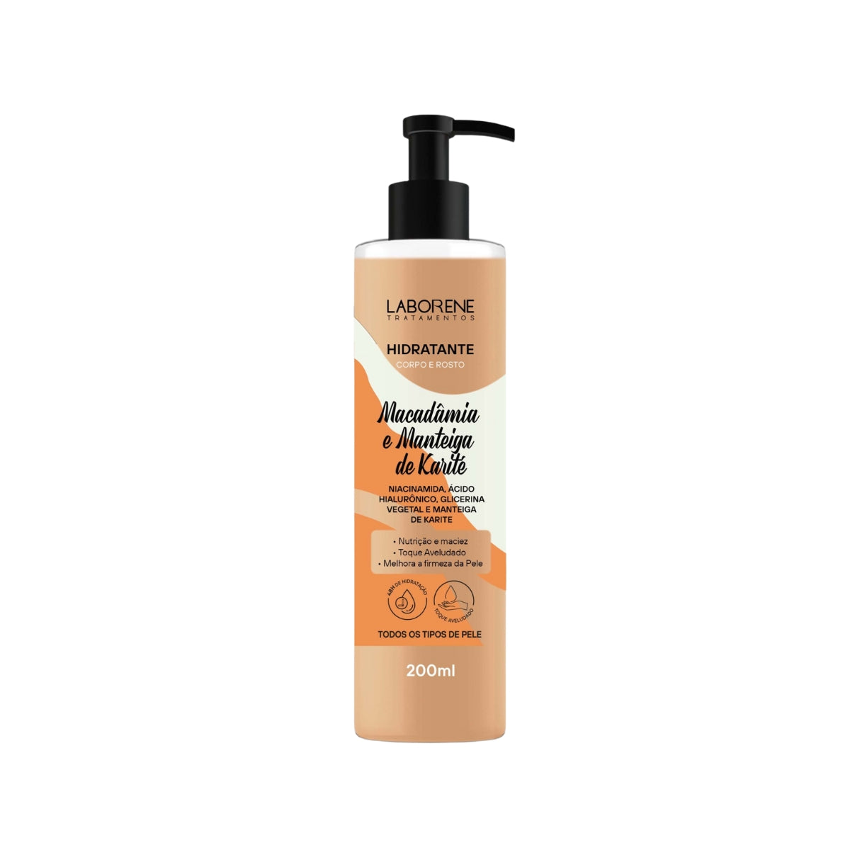 Laborene Hidratante Corporal Macadâmia e Manteiga 200ml