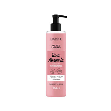 Laborene Sabonete Líquido Rosa Mosqueta 200ml