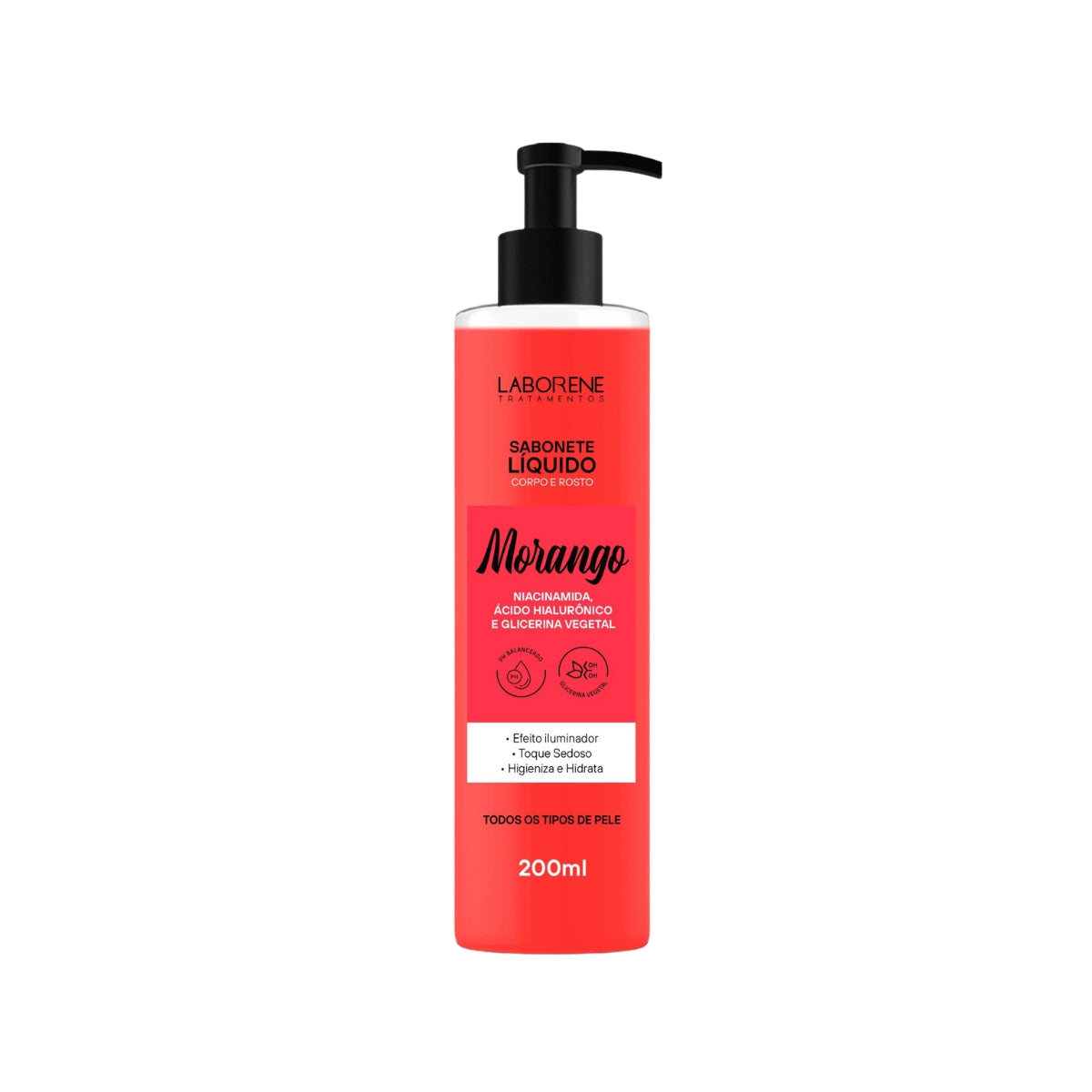 Laborene Sabonete Líquido Morango 200ml