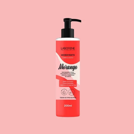 Laborene Hidratante Corporal Morango 200ml