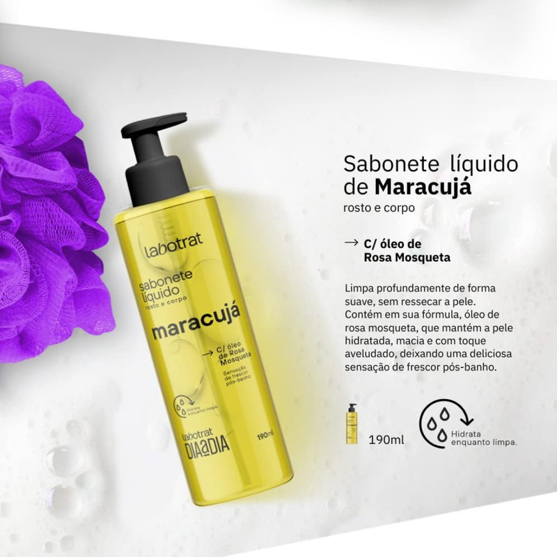 Laborene Sabonete Liq 200Ml Lab Maracuja