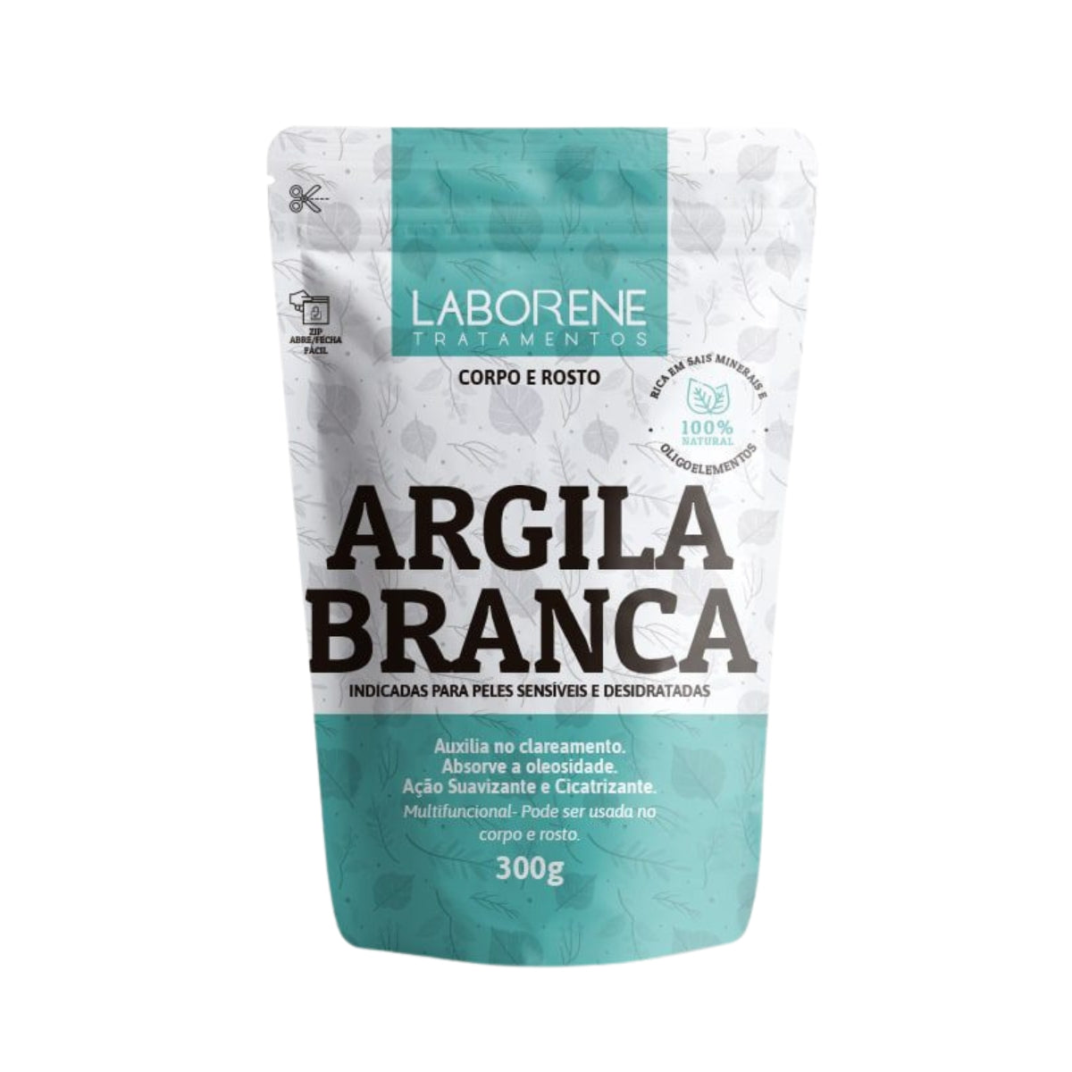 Laborene Argila Branca Sachê 300g