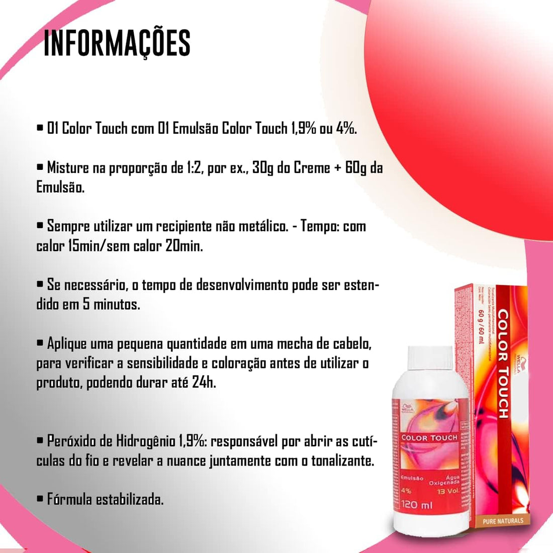 Color Touch Tonalizante 7/71 Louro Marrom Cinza Profundo