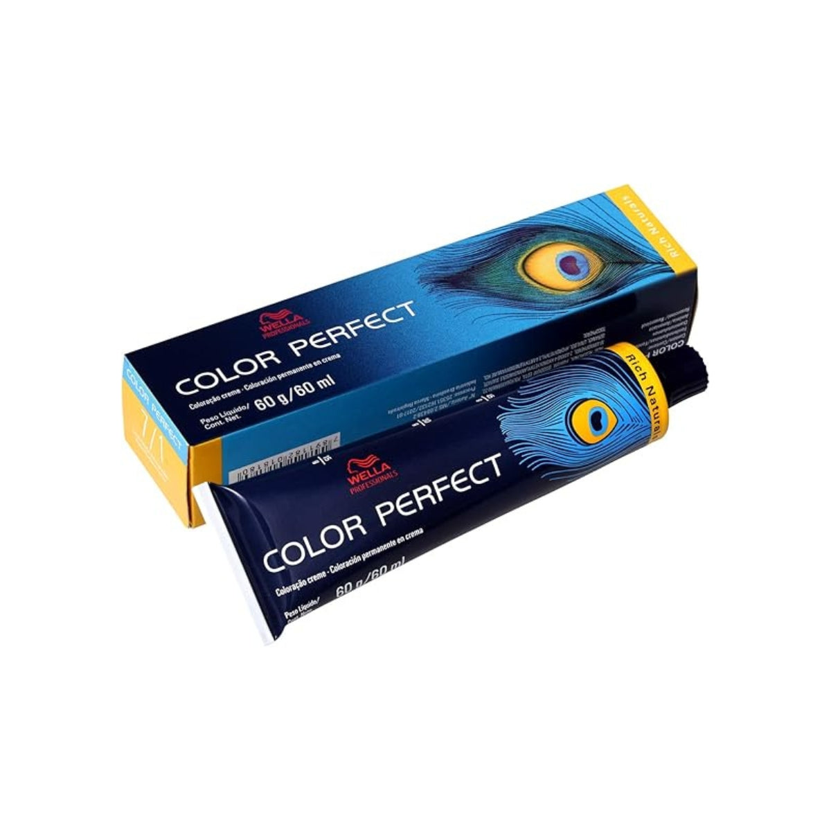 Color Perfect Tintura 7.1 Louro Cinza Natural Rico