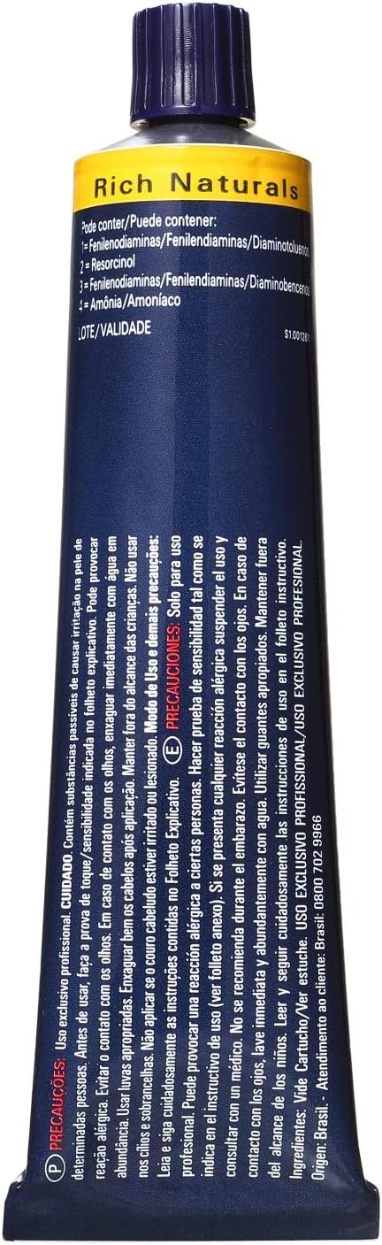 Color Perfect Tintura 7.1 Louro Cinza Natural Rico