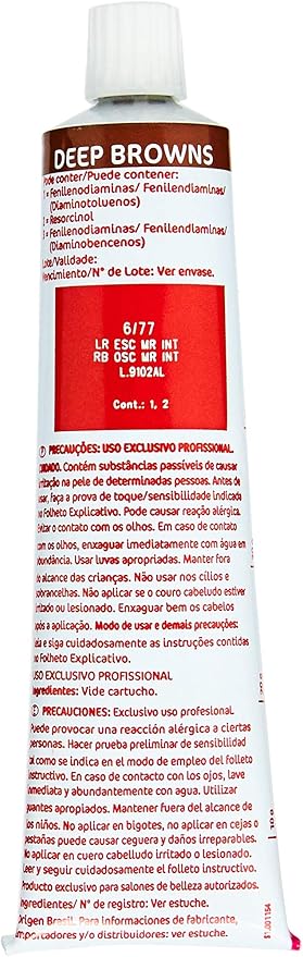 Color Touch Tonalizante 6/77 Louro Escuro Marrom Intenso