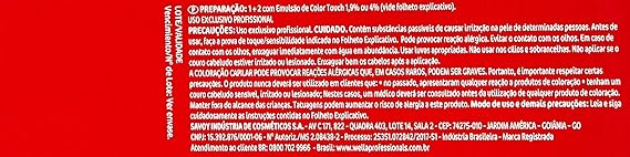Color Touch Tonalizante 2/0 Preto Natural