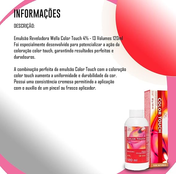 Color Touch Tonalizante 7/1 Louro Cinza Natural Rico