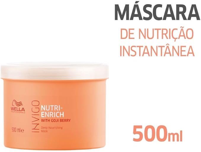 Wella Máscara Invigo Enrich Nutritiva Profissional 500ml