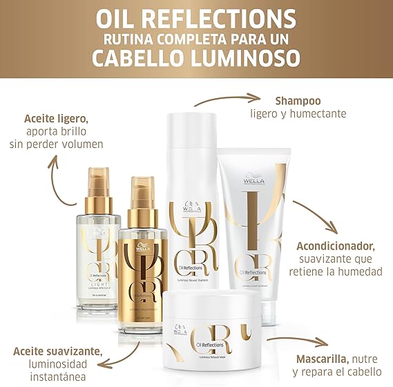 Wella Óleo Reflections Light 100ml