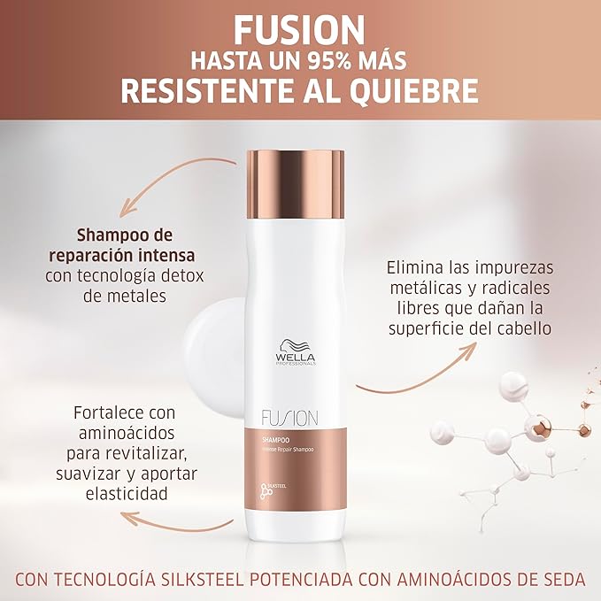 Wella Shampoo Fusion Profissional 250ml