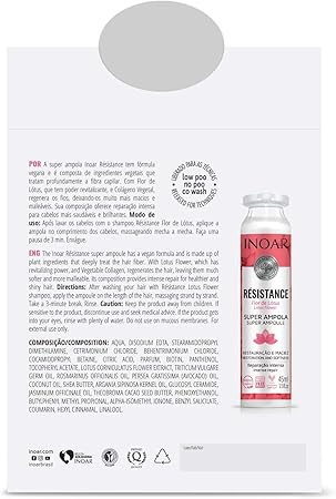 Inoar Ampola Resist Flor de Lótus 45ml