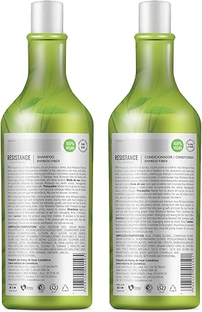 Inoar Kit Resist Bambu Shampoo e Condicionador 1L