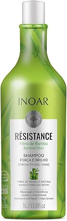 Inoar Kit Resist Bambu Shampoo e Condicionador 1L