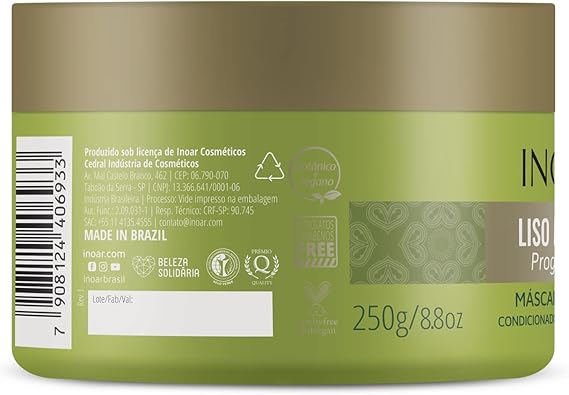Inoar Máscara Liso Mágico 250g