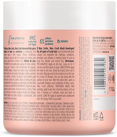 Inoar Máscara Meu Cacho Meu Crush 500ml