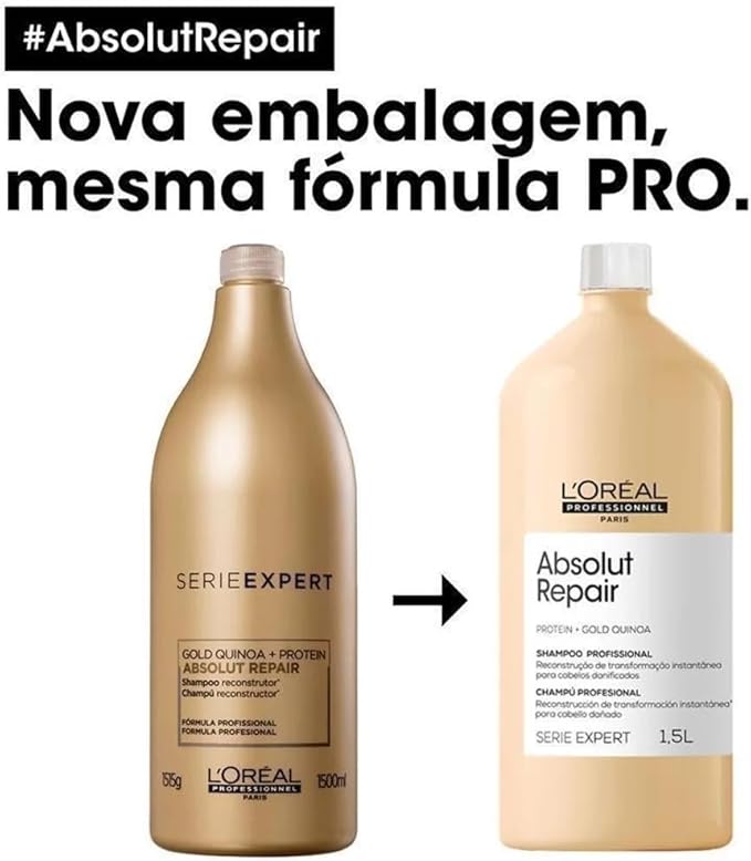 Loreal Shampoo 1,5L Absolut Repair Cortex