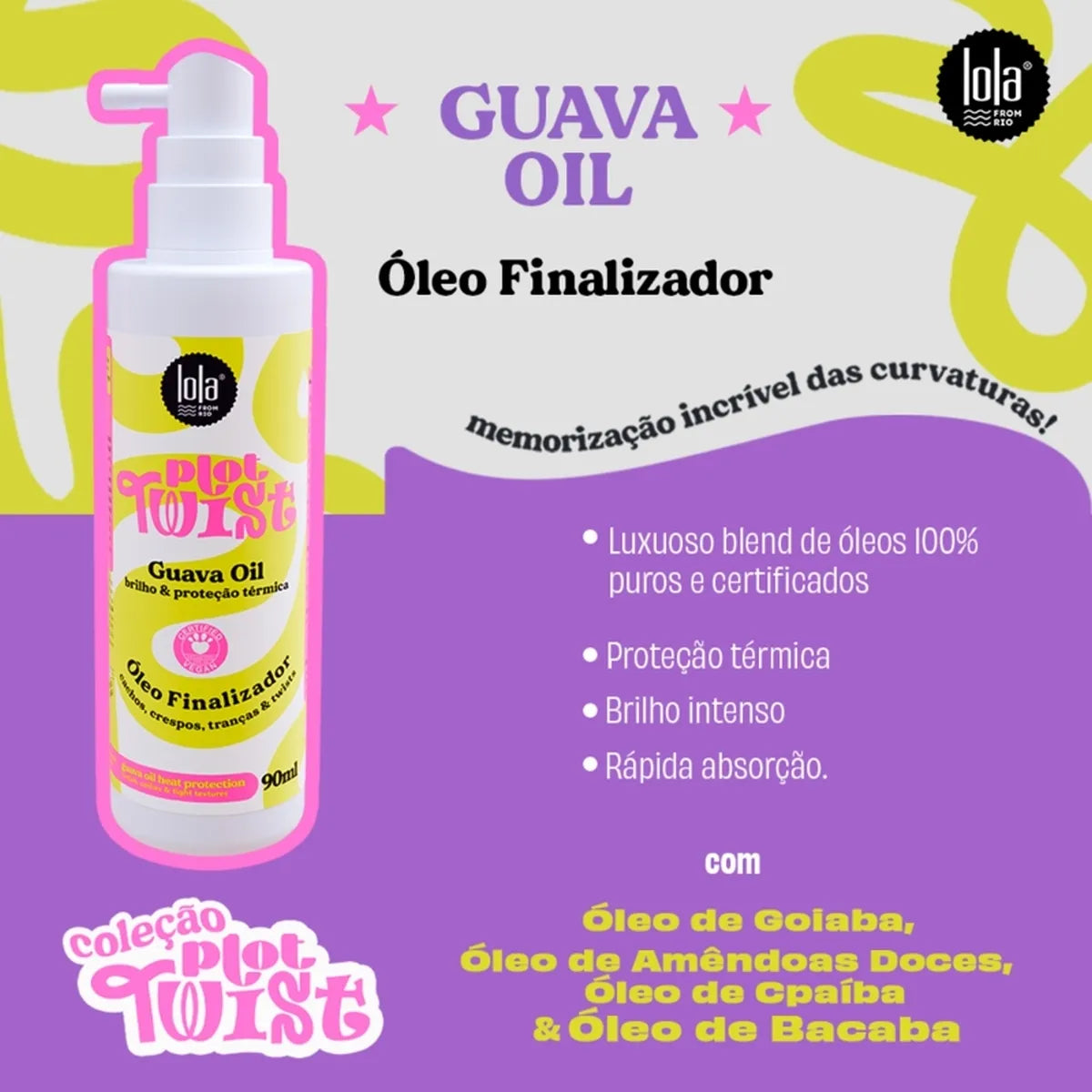 Lola Finalizador Plot Twist Guava Oil 90ml