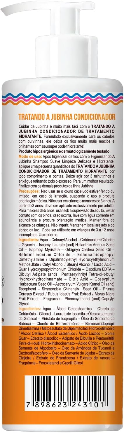 Widicare Condicionador 300ml Jubinha Tratamento Hidratante