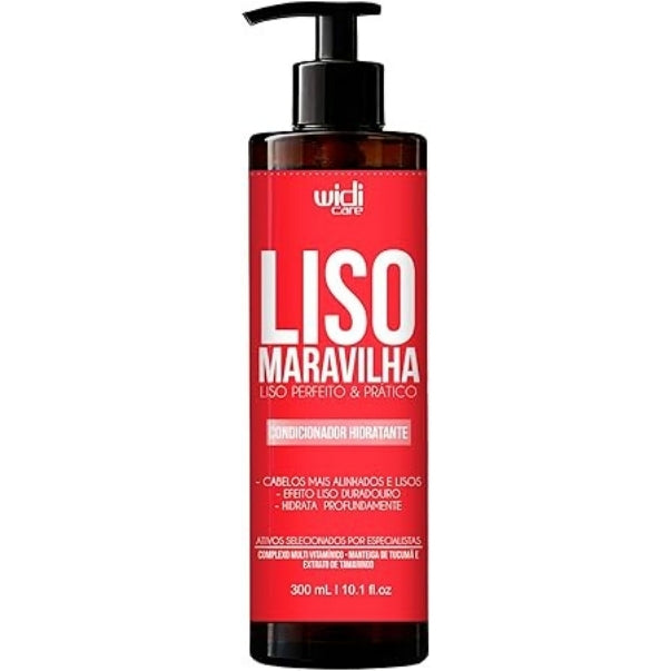 Widicare Condicionador 300ml Liso Maravilha Hidratante
