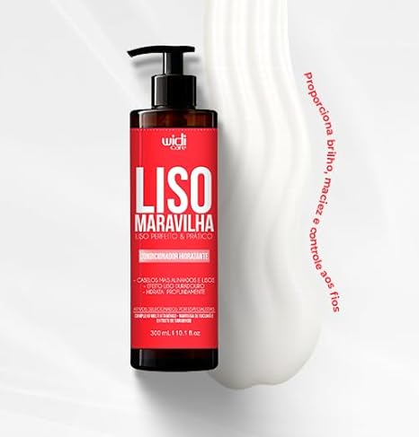 Widicare Condicionador 300ml Liso Maravilha Hidratante