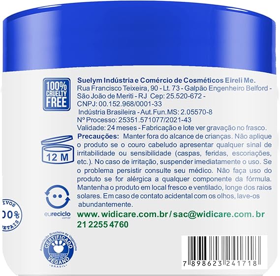 Widicare Mascara 500g Sete Oleos