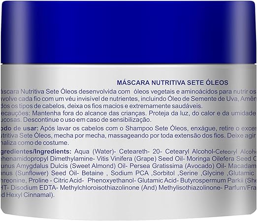 Widicare Mascara 500g Sete Oleos