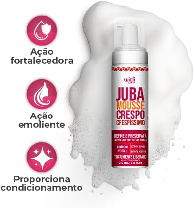 Widicare Mousse 200ml Juba Crespo Crespissimo