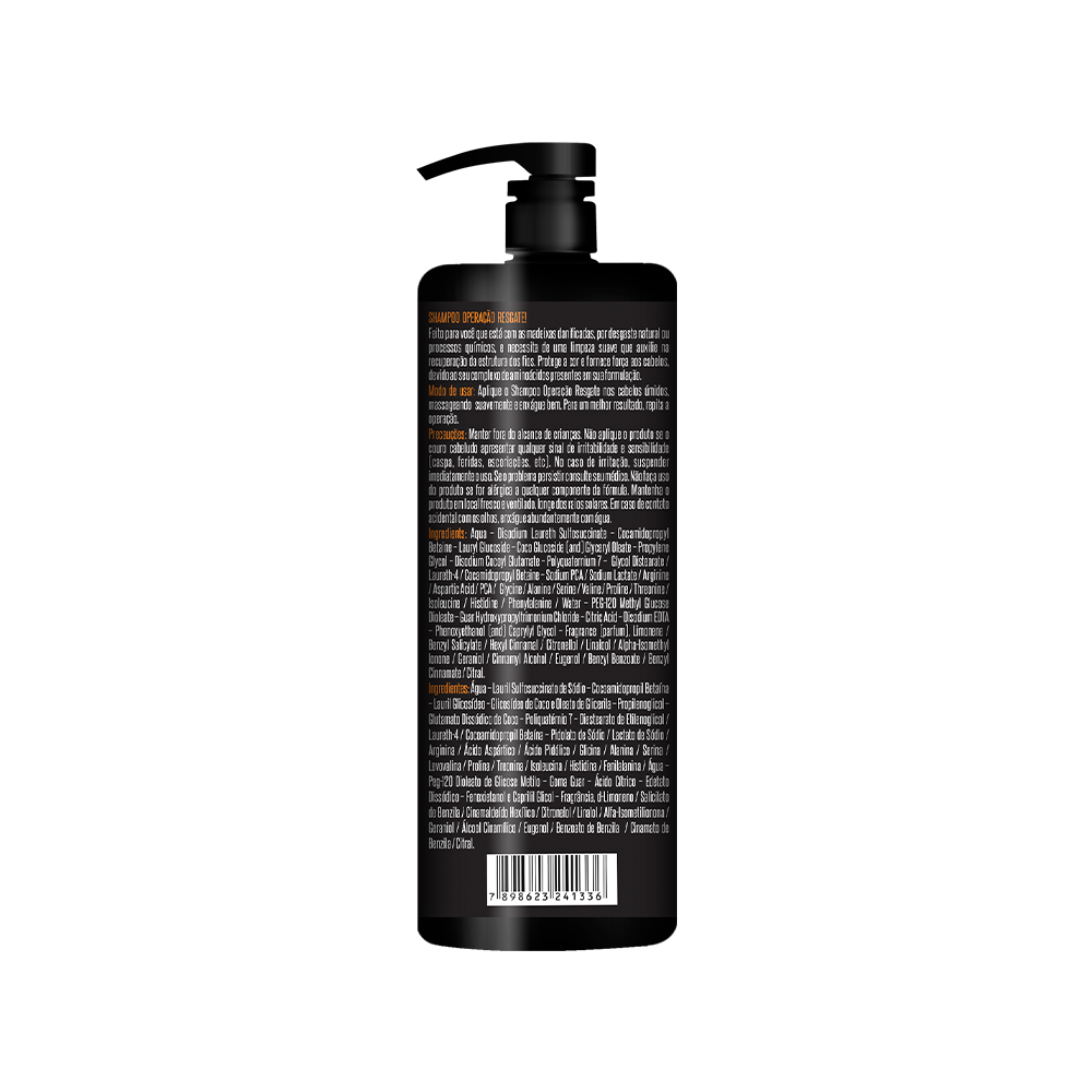 Widicare Shampoo 1l Operacao Resgate Reconstrutor