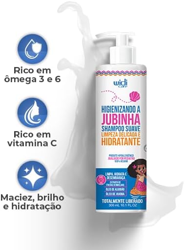 Widicare Shampoo 300ml Jubinha Delicada E Hidratante