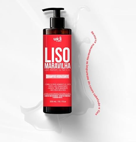 Widicare Shampoo 300ml Liso Maravilha