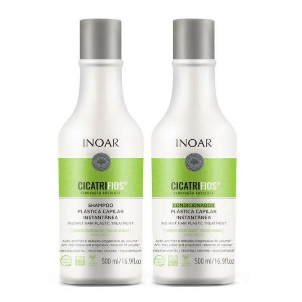 Inoar Kit 500ml Shampoo +condicionador Cicatrifios
