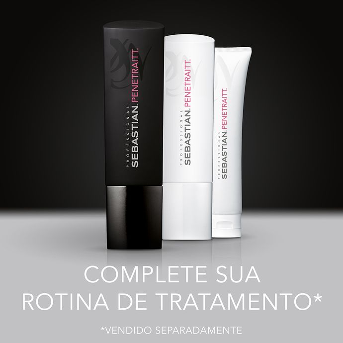 Kit Sebastian Shampoo 250ml Penetraitt + Sebastian Máscara Penetraitt 150ml + Sebastian Oleo 30ml Dark Oil