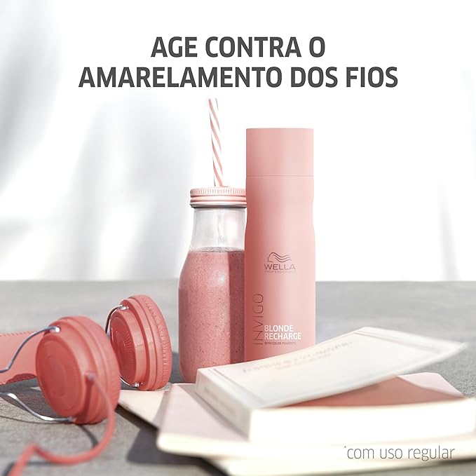 Wella Shampoo 250ml Invigo Blond Recharge Cool Prof